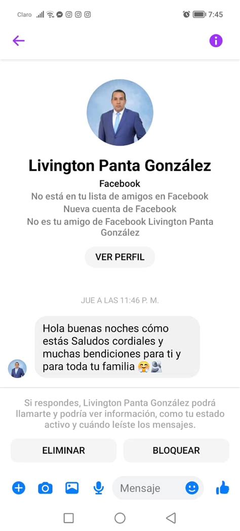 han creado un falso perfil con mi foto